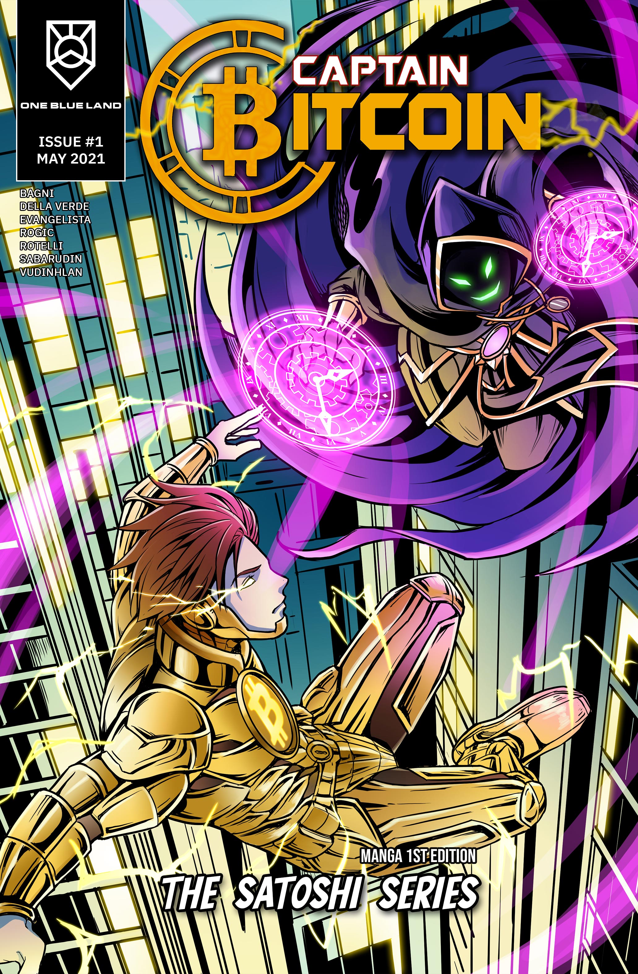Austin Evangelista | Captain Bitcoin Manga: Issue #1 (1st Edition Version)  | View certificate