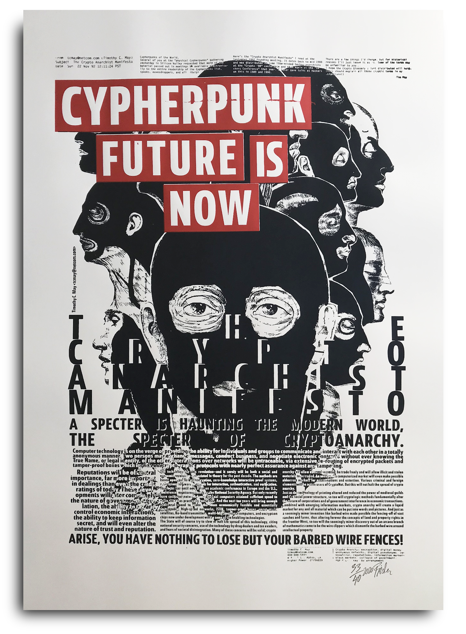 Cypherpunk Now | THE CRYPTO ANARCHIST MANIFESTO | View certificate