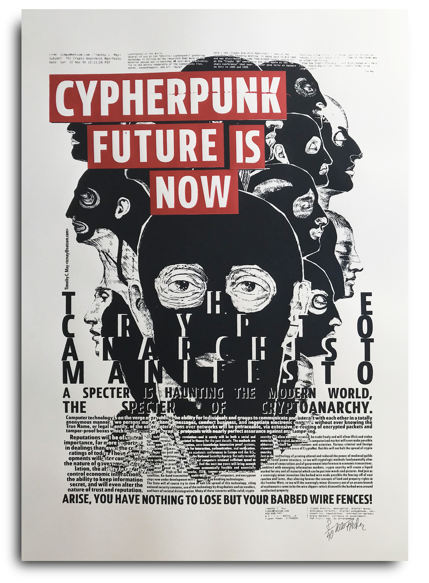 Cypherpunk Now | CRYPTO ANARCHIST MANIFESTO | View certificate